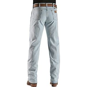 Wrangler Men's 13MWZ Cowboy Cut Original Fit Jean, Gold Buckle Bleach, 31W x 36L