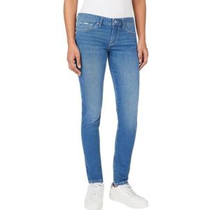 Pepe Jeans Skinny jeans voor dames Lw, Blauw (Denim-ht1), 28W / 32L
