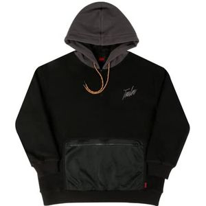 Tealer Hoodie Sherpa Signature Sweatshirt met capuchon, zwart, XS heren, zwart., XS