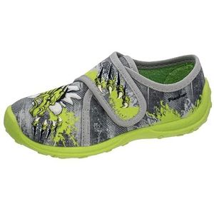 Fischer kinder pantoffel, grootte:25 EU, kleur:Grijs