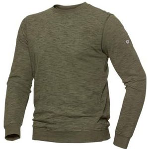 BP 1720-294 sweatshirt voor hem en haar, 60% katoen, 40% polyester space olijf, maat M