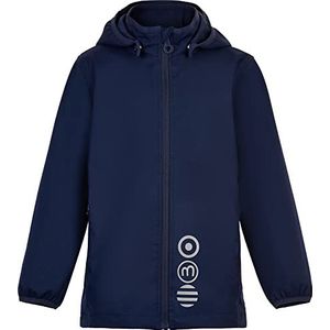 MINYMO Uniseks softshell Solid Shell Jacket voor kinderen, navy, 104 cm