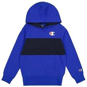 Champion Sweatshirt met capuchon voor kinderen en jongens, diepblauw/marineblauw (Bai/Nny), 7-8 jaar
