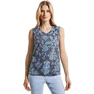 Cecil Zomertop voor dames, blauw (deep blue), XXL