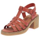 Kickers - Volyne - Sandalen - Zwart - Leer