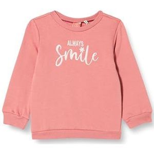 Koton Babygirl Sweatshirt Brushed Interior Embroidered Crew Neck Cotton, roze (274), 18-24 Monate