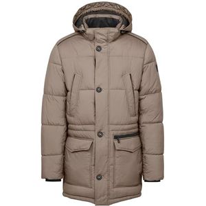 Tussenjassen - Beige - Capuchon - Afneembaar - Opgestikte Zakken - Ritssluiting