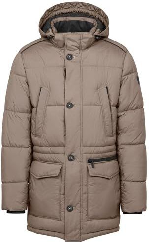 Tussenjassen - Beige - Capuchon - Afneembaar - Opgestikte Zakken - Ritssluiting