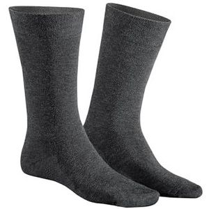 Hudson Relax Cotton Dry sokken voor heren, grijs gemêleerd, 43-46 EU