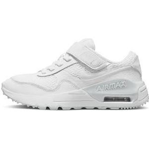 Nike Air Max Systm, sneakers voor kinderen en jongeren, Wit Wit Puur Platinum, 28.5 EU