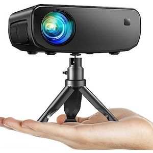 ELEPHAS - 2024 Mini Projector - 15000 Lux - 1080P HD - Inclusief Tas en Statief