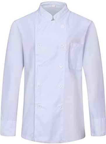 MISEMIYA - MZ-8421B - Koksjas - Wit - Korte Mouwen