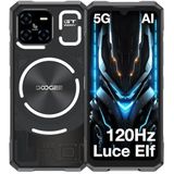 DOOGEE Blade GT 5G Telephone Portable Incassable, Smartphone Incassable avec Effet de Lumière LED, 6,72” FHD+ 120Hz, Dimensity D7050, 32GB+256GB LPDDR5, 48MP AI Caméra, 5500mAh/NFC/AI Fonction/WiFi 6