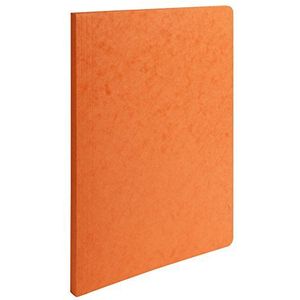 Exacompta - ref. 11517H - Set van 50 glanskartonnen dossiermappen - 400 g/m² - rugverlenging van 15 tot 35 mm - FSC®-gecertificeerde mappen - Afmetingen: 24 x 32 cm voor A4-documenten - kleur oranje