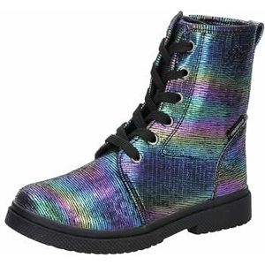 Lico Isalie Hip modelaarzen, voor jongens en meisjes, zwart/bont, 29 EU, zwart-kleurrijk, 29 EU