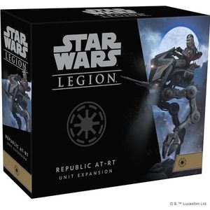 Atomic Mass Games, Star Wars Legion: Galactic Republic Expansions: Republic AT-RT Unit, Unit Expansion, Miniatures Game, Ages 14+, 2 Players, 90 Minutes Playing Time