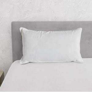 Neksteunkussen Plume100, gemaakt in Italië, nekkussen om te slapen, 50 x 80 cm, ergonomisch