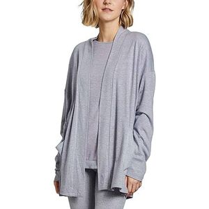 Triumph Thermal Cardigan Pyjama-bovendeel, donkergrijs melange, 44/46