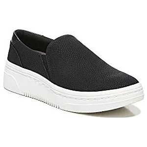 Dr. Scholl's Shoes Madison Next Platform Wedge Slip on Fashion Sneaker voor dames, Print zwarte slang, 38 EU