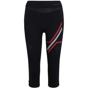 FALKE Dames Broek van onderlaag Warm 3/4 W Ti functioneel materiaal sneldrogend 1 stuk, Zwart Black 3000 Iconic, XS