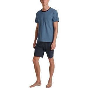 Calida - Relax Essentials - Pyjamaset - Coronet Blauw