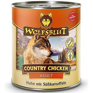 Wolfsblut Country Kip voor volwassen honden, 800 g, 6 stuks