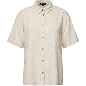 Mavi Damesshirt met korte mouwen, beige, XS, Beige, XS