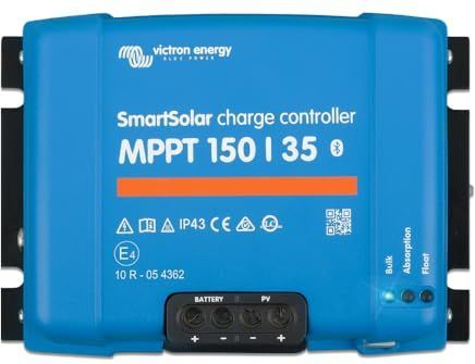 Victron Energy - SmartSolar MPPT 150-Volt Zonnelader - 35 Amp - Batterijspanning 12/24/48V