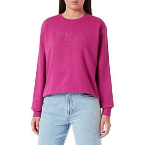 FILA Dames Bevaix Cropped Crew Sweat Sweatshirt, Wild Aster, XS
