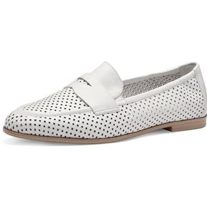 Tamaris Dames 1-24210-42 Slipper, White Struct, 39 EU, White Struct, 39 EU