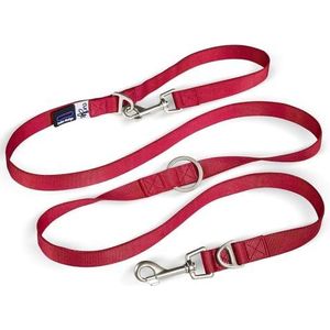 Curli Verstelbare riem nylon, rood, 200 x 1,5 cm