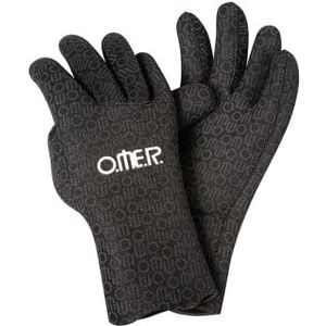 OMER Unisex Aquastretch 4 mm handschoenen, multicolor, M/L