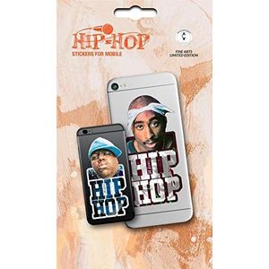 Imagicom Hip Hop Sticks, PVC, meerkleurig, 19 x 11 x 0,01