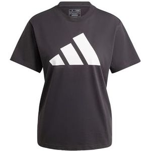 adidas Dames PWR 3 GRAPHIC TEE, black, L
