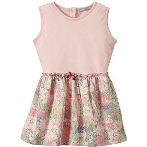 Caramel au Sucre Jurk, bloemen, ronde hals, mouwloos, babymeisjes, Rose (Rose/Rose Parme), 24 Maanden