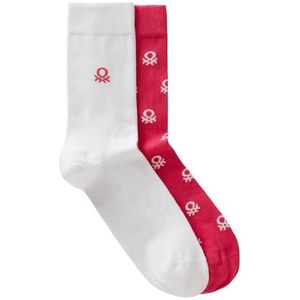 United Colors of Benetton Sokken, 2 paar, Fuchsia 905, S