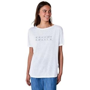 Cecil T-shirt voor dames, wit, L