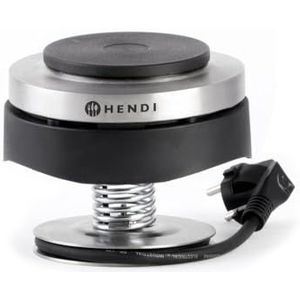 HENDI Chafing dish warmte-element, voor HENDI Chafing Dishes, 470008, 475201, 470206 en 471005, alternatief brandpastahouder, 230V/500W, ø130x(H)125mm