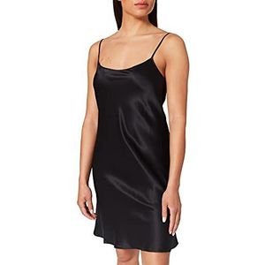 Palmers dames nachthemd silky nights, zwart (900), S