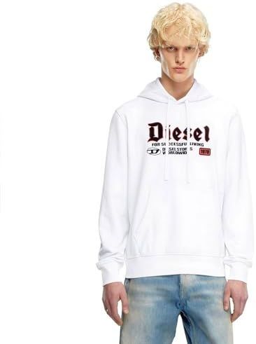 Diesel - S Ginn K45 - Hoodie - Regular Fit - Herensweatshirt