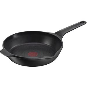 Tefal Aroma On braadpan van gegoten aluminium, 28 cm, titanium coating, anti-aanbaklaag en thermosport, geschikt voor alle warmtebronnen, dikke bodem, geschikt voor inductie