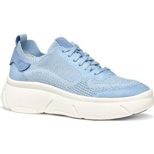 Geox D Nebula 2.0 X A Sneakers voor dames, Lt Blue, 37 EU, Lt Blue., 37 EU