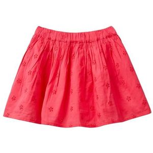 United Colors of Benetton Rok voor meisjes en meisjes, Rood, 104 cm