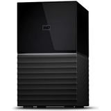 WD My Book Duo 24 TB Desktopopslag (SuperSpeed USB-poort, 256-bits AES-hardwareversleuteling, met software voor apparaatbeheer, back-up en wachtwoordbeveiliging) Zwart