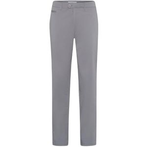 Style Everest U chinobroek met hoogwaardige stylingdetails, zilver, 40W x 32L