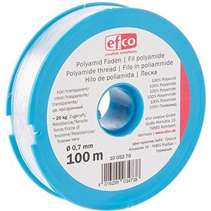 Efco Trekkrachtdraad, polyamide, 20,0 kg, 0,7 mm diameter, 100 m, transparant