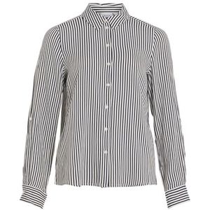 Vila Rosa Overhemd - Geweven Viscose - Regular Fit - Lange Mouwen