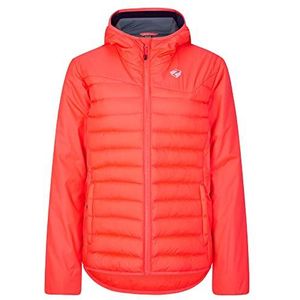 Ziener NANTANA Warmtejas voor dames, outdoor, skitour, winddicht, wol, PFC-vrij, warmrood, 38