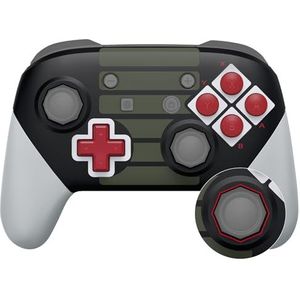 eXtremeRate Klassieke NES Stijl Voorplaat Achterplaat Handgrepen Cover, Achthoekige Gated Sticks Ontwerp DIY Vervanging Grip Behuizing Shell voor Switch Pro Controller-Controller NIET Inbegrepen