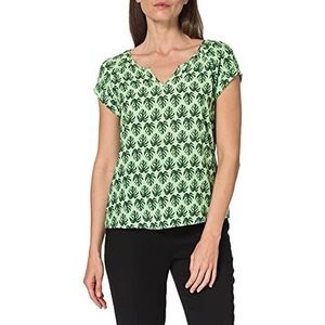 Gerry Weber Casual dames blouse, groen opdruk, 36